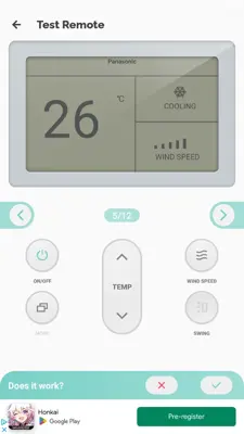 AC Remote - Air Conditioner android App screenshot 6